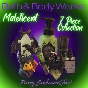 Disney Villains Maleficent Bath Body & Works 7 Piece Collection